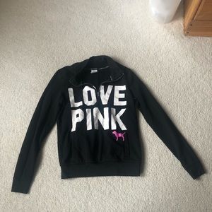VS Pink quarter zip